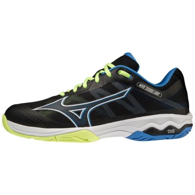 Zapatos Mizuno WAVE Exceed Light AC Hombre Negros / Amarillos / Azules - Chile M260YMOIKZ